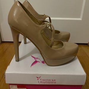 Nude Chinese Laundry Heels